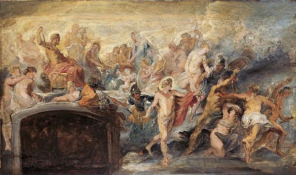 Peter Paul Rubens Council of Gods Spain oil painting art